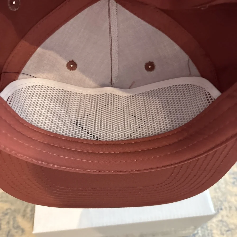Cap America Hat, Clay Color, Moisture Wicking, Three Rivers Outfitter Logo